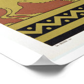 プレートVII、「デザイン内の勉強」、c.1874-76 (lit ポスター (角)