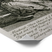 プレートVIII from A Rake's Progress, 1735 ポスター (角)