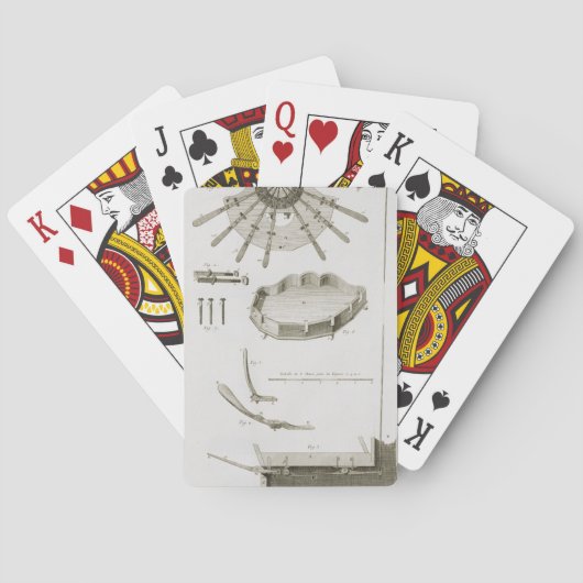 プレートXX: ペダルの広がりそして働き トランプ (裏面)