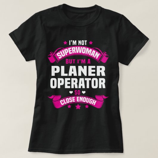 プレーナー演算子 Tシャツ (デザイン正面)