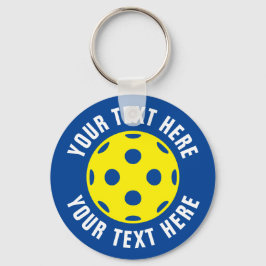 プレーヤーとファンのためのピックボールのテニスキーチェーンギフト キーホルダー