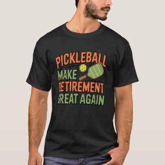 プレーヤーにとってピックルボールで再び輝くセカンドライフ Tシャツ
