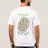 プレーヤーのワイシャツ Tシャツ (裏面)