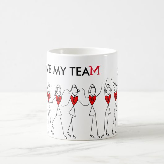 プレーヤーの位置およびおもしろいのネットボールのチーム引用文 コーヒーマグカップ (中央)