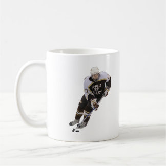プレーヤーの写真及びAVのロゴのコーヒー・マグ コーヒーマグカップ