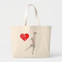 プレーヤーはゴールの射手のテーマのネットボールを置きます ラージトートバッグ