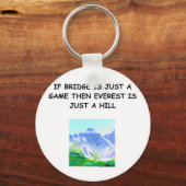 プレーヤーへの贈り物tシャツのブリッジ キーホルダー (正面)