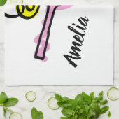 プレーヤーまたはコーチのためのかわいい台所タオルのギフトのアイディア キッチンタオル (折り畳み)