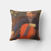 プレーヤーシュネクルドポートレートバイポールゴーギン クッション (裏面)