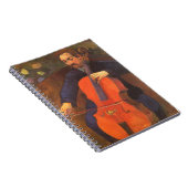 プレーヤーシュネクルドポートレートバイポールゴーギン ノートブック (右側)