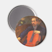 プレーヤーシュネクルドポートレートバイポールゴーギン マグネット (正面/裏面)