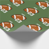 プレーヤーフットボール ラッピングペーパー (角)