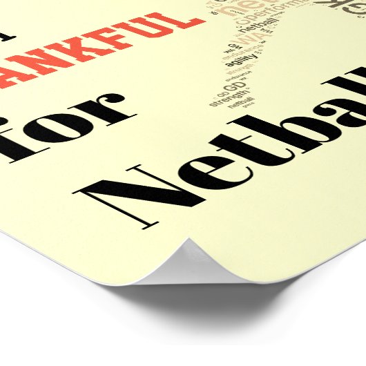 プレーヤーワードアートネットボやる気を起こさせるール引用文 ポスター (角)