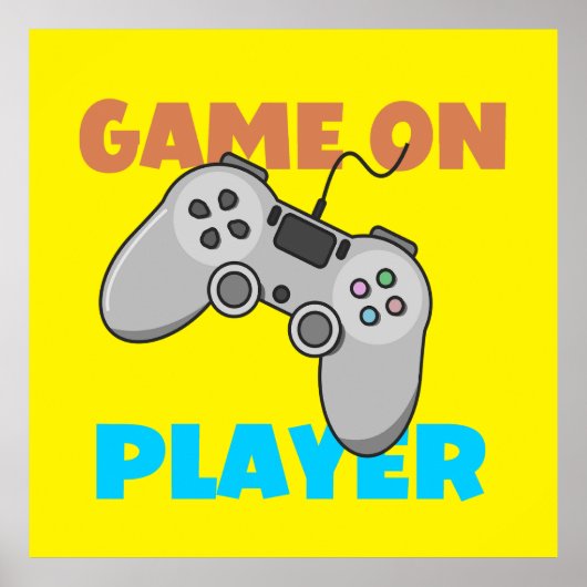 プレーヤー上のゲーム ポスター (正面)