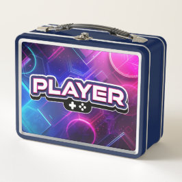 プレーヤー メタルランチボックス