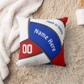 プレーヤー、枕のためのパーソナライズなバレーボールのギフト クッション (ブランケット)