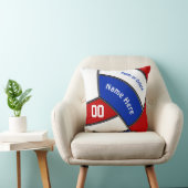 プレーヤー、枕のためのパーソナライズなバレーボールのギフト クッション (椅子)