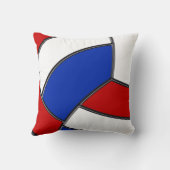 プレーヤー、枕のためのパーソナライズなバレーボールのギフト クッション (裏面)