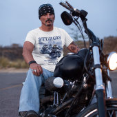 プレーリおもしろいドッグバイクもしくは自転車に乗る人集団ウエスタンユーモア Tシャツ