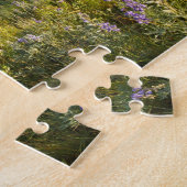 プレーリーの山の花と低い二つの薬の湖 ジグソーパズル (側面)