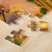 プレーリーの煙で野草の花が《植物》アスペングローブ ジグソーパズル (側面)