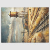 プレーリーの西部野西部旧鉄道路線 薄葉紙 (正面)