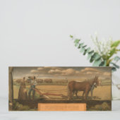 プレーリーを破る， 1939 by Grant Wood シーズンカード (スタンド正面)