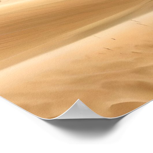 プレーリーウィートファーム抽象芸術 ポスター (角)