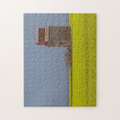 プレーリーエレベーターの風景 ジグソーパズル (縦)