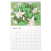 プレーリーガーデン2024カレンダー カレンダー (2月 2026)