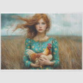 プレーリーガールチキンカントリー西素朴 薄葉紙 (正面)