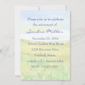 プレーリーグラスメドウリタイアメントパーティの招待状 招待状 (裏面)