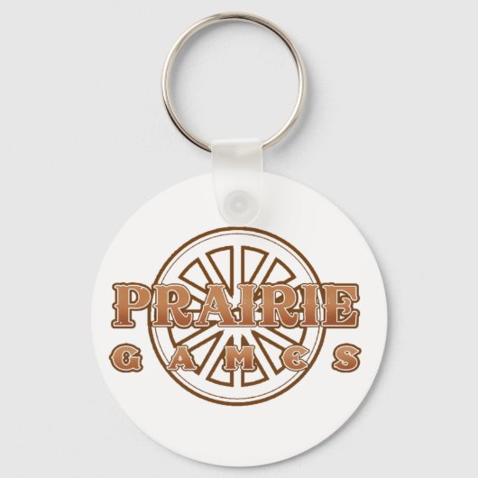 プレーリーゲームズキーチェーン キーホルダー (正面)