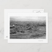 プレーリーシティー、オレゴン州バードアイタウンビュー ポストカード (正面/裏面)