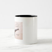 プレーリードッグおもしろい-ハッピーバースデー ツートーンマグカップ (中央)