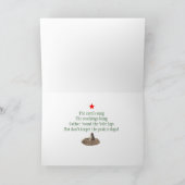 プレーリードッグのサンタカード シーズンカード (内部)