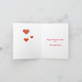 プレーリードッグのバレンタインデー カード (内部)