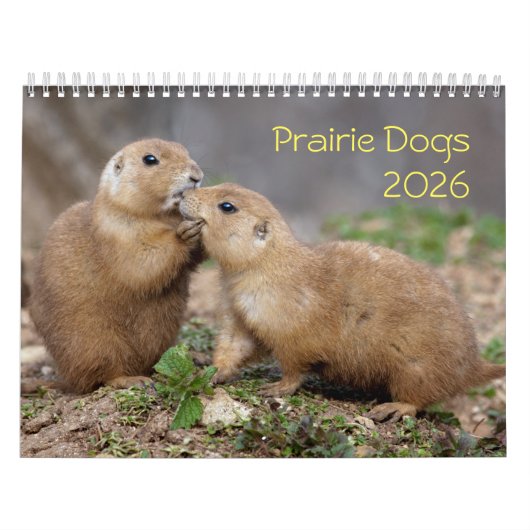 プレーリードッグカレンダー2025 カレンダー (カバー)