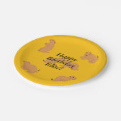 プレーリードッグス誕生日 ペーパープレート (アングル)