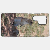 プレーリードッグファミリーサムスン電話ケース SAMSUNG GALAXYケース (裏面横)