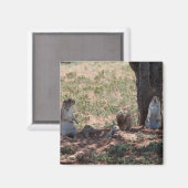 プレーリードッグファミリー マグネット (正面/裏面)