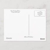 プレーリードッグ中央蒸気エンジン#3ポストカード ポストカード (裏面)