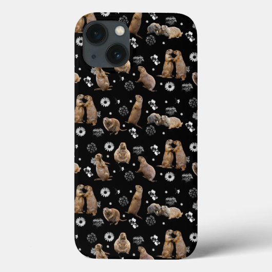 プレーリードッグ パーティー iPad Mini ケース (ブラック) Case-Mate iPhoneケース (裏面)