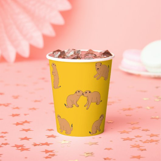 プレーリードッグ 紙コップ (インサイチュ)