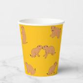 プレーリードッグ 紙コップ (正面)