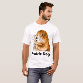 プレーリードッグ(Aの背部姿) Tシャツ (正面フル)