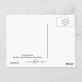 プレーリーパスクノースサウスダコタ州花 ポストカード (裏面)