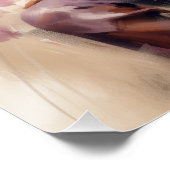 プレーリーパステルズ：女性のカーボーイウォールアート ポスター (コーナー)