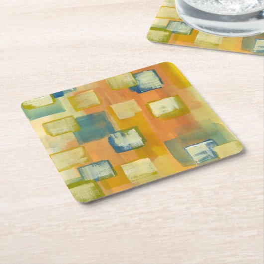 プレーリーホームI スクエアペーパーコースター (アングル)