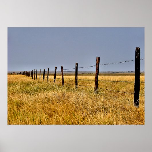 プレーリーマイルの額縁 ポスター (正面)